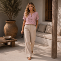 BLUSA ELEGANTE ESTAMPADO FLORAL