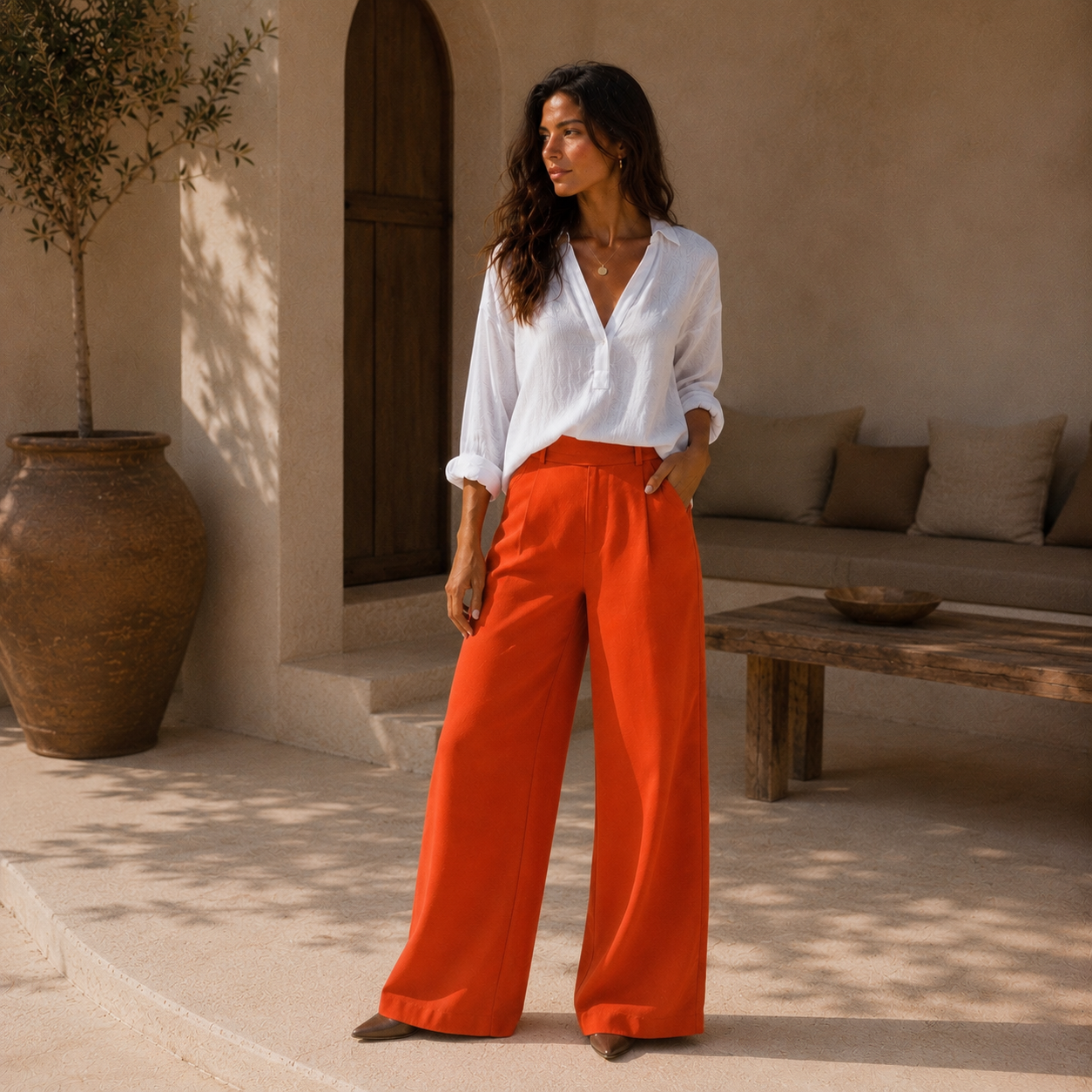 PANTALÓN WIDE LEG SUNSET
