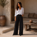 PANTALÓN FLARE BLACK