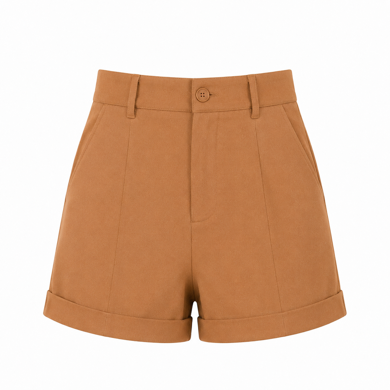 SHORT TAILORED SAND CHIC