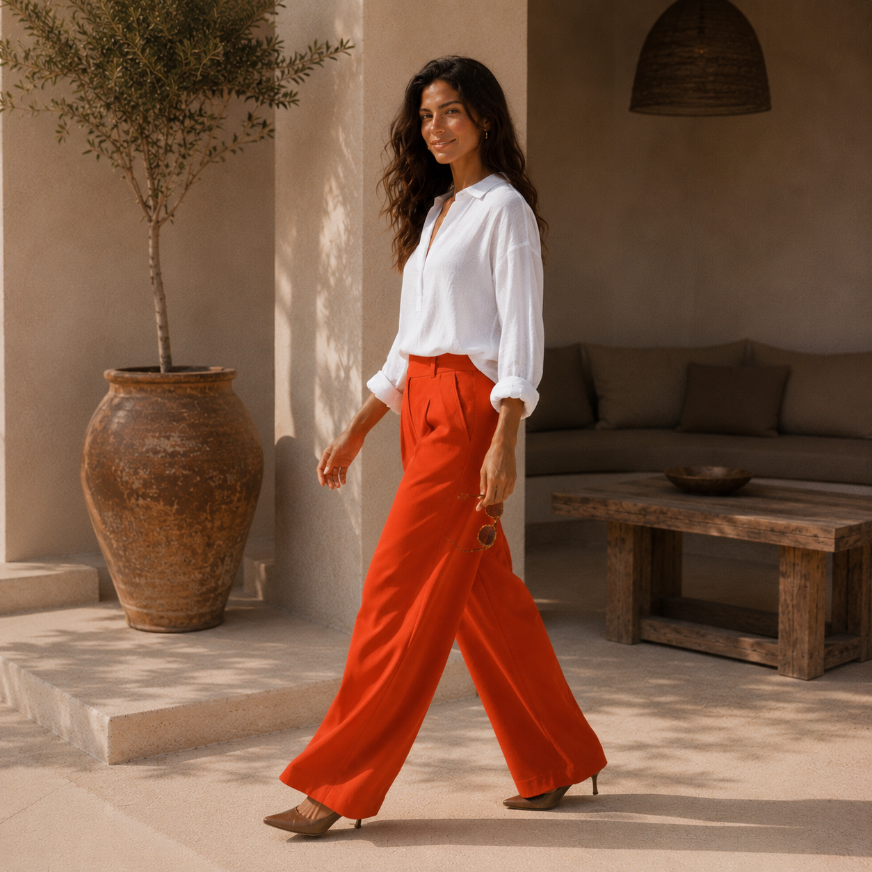 PANTALÓN WIDE LEG SUNSET