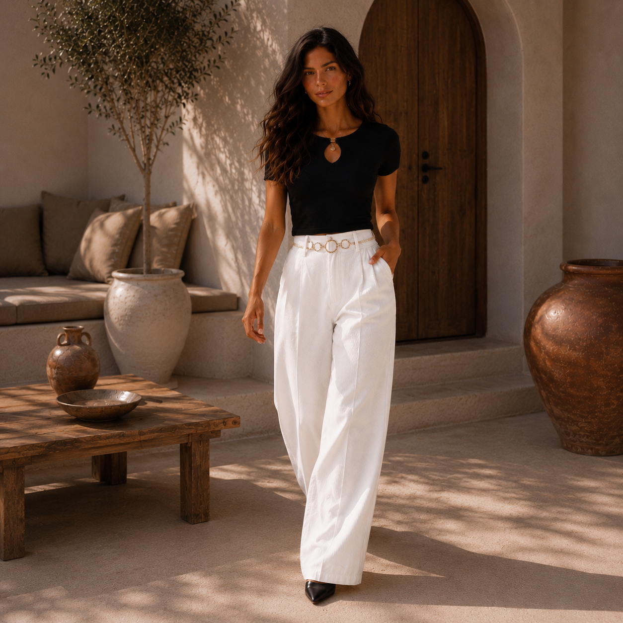 PANTALÓN PALAZO "MARBELLA"