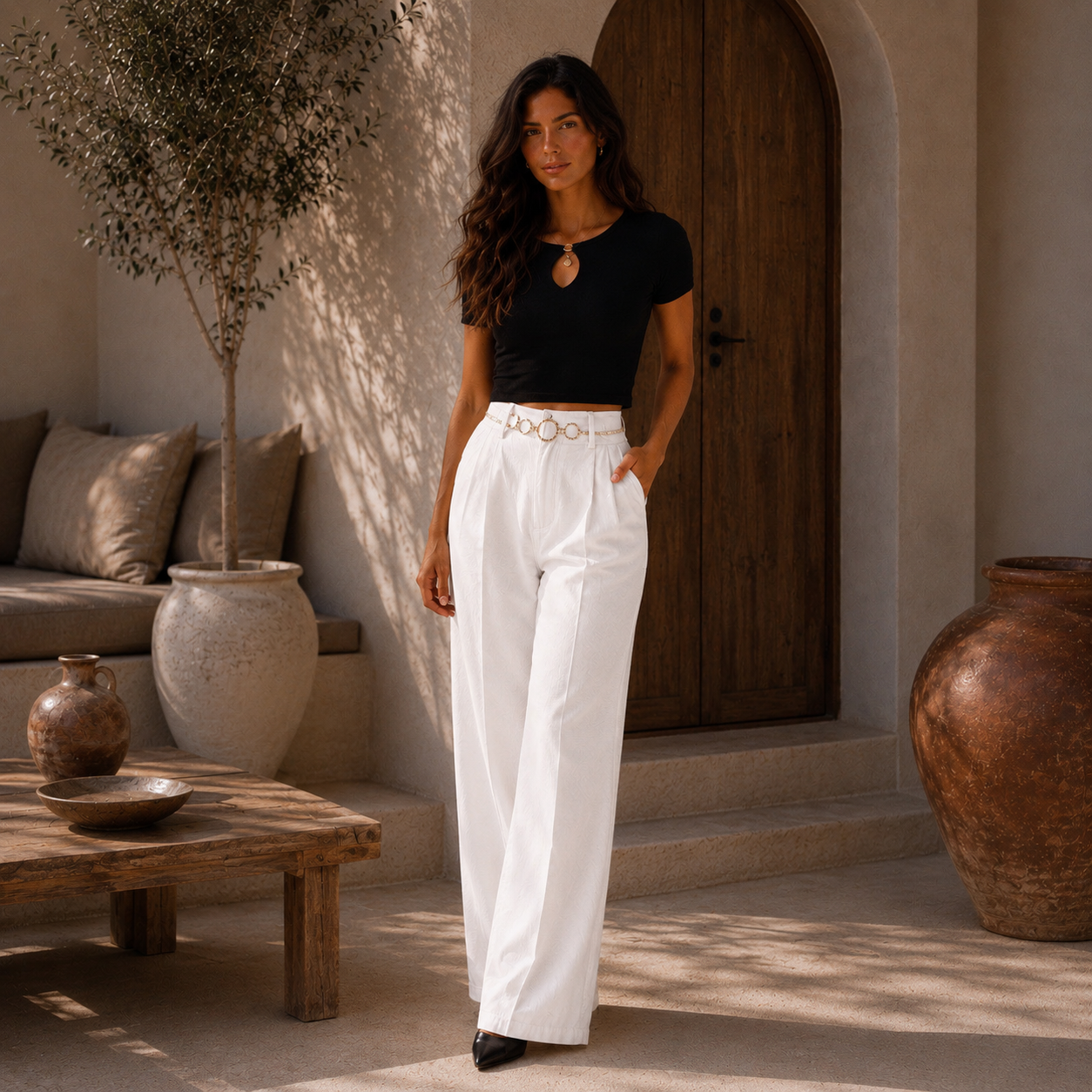 PANTALÓN PALAZO "MARBELLA"