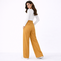 Aurora™ | Pantalón Palazzo Elegante de Tiro Alto