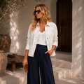 CHAQUETA DENIM IVORY
