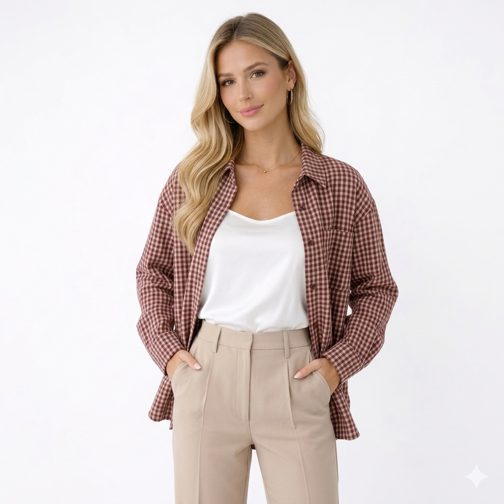 Camisa a Cuadros Ginebra