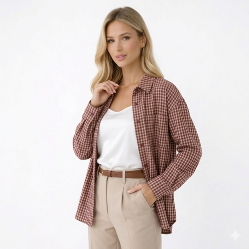 Camisa a Cuadros Ginebra