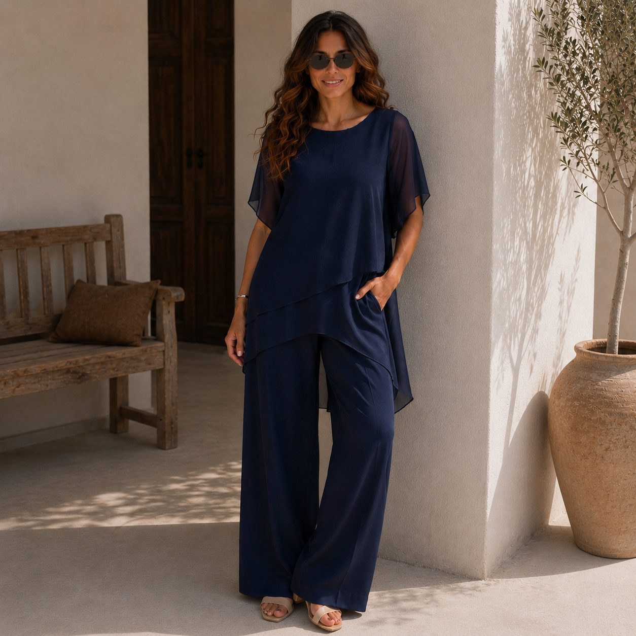 CONJUNTO ÉLYSÉE NAVY