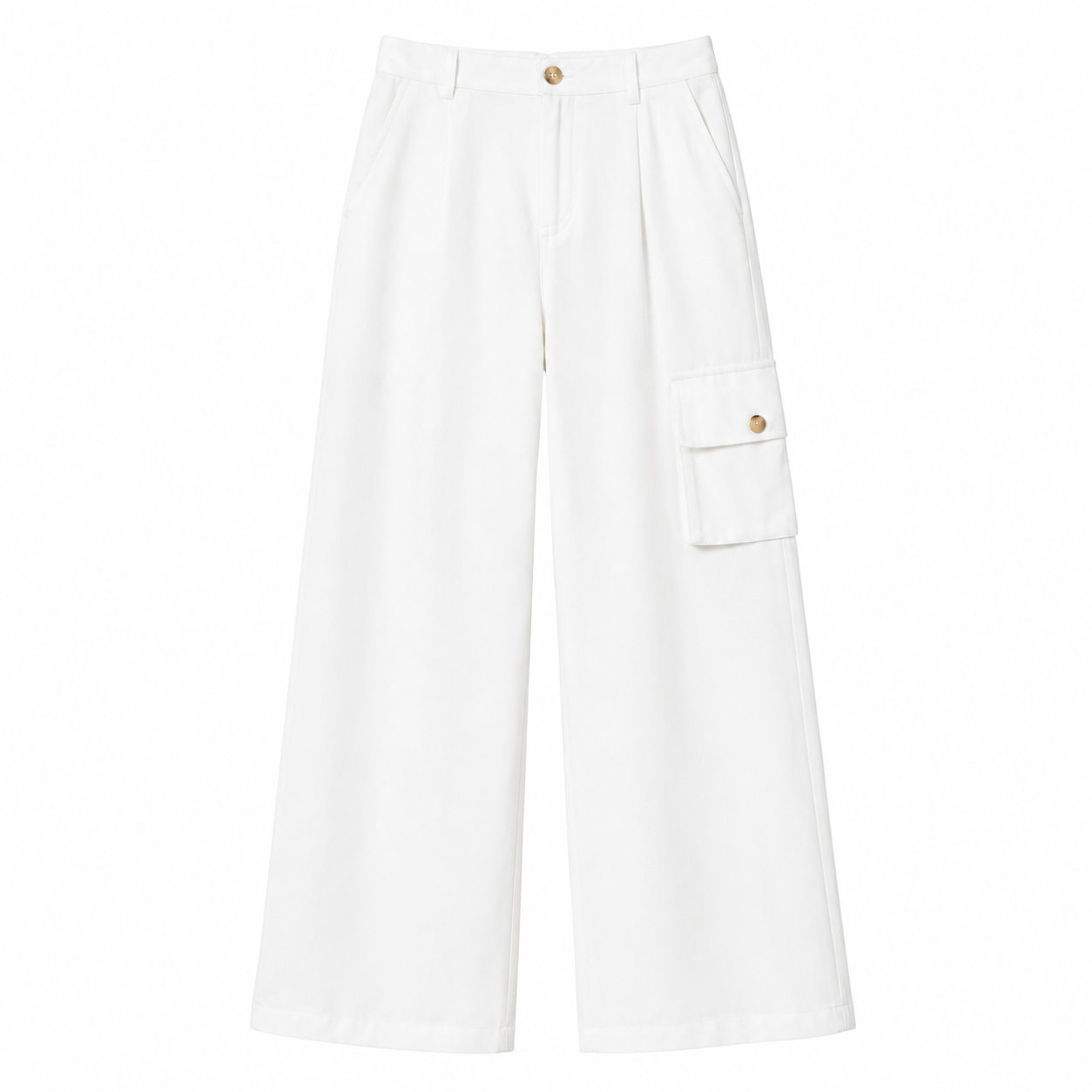 PANTALÓN CARGO WHITE