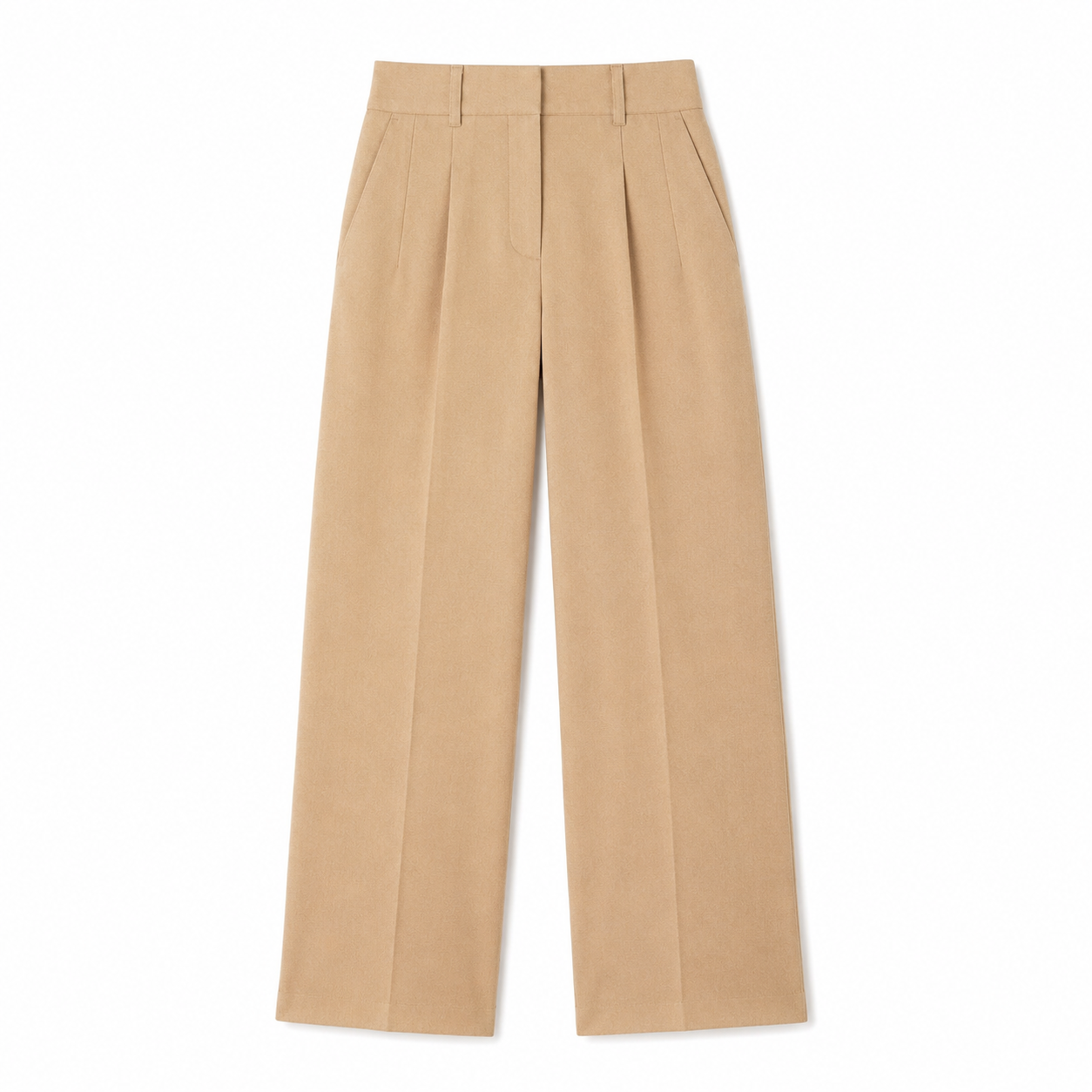 PANTALÓN TAILORED SOFT CAMEL