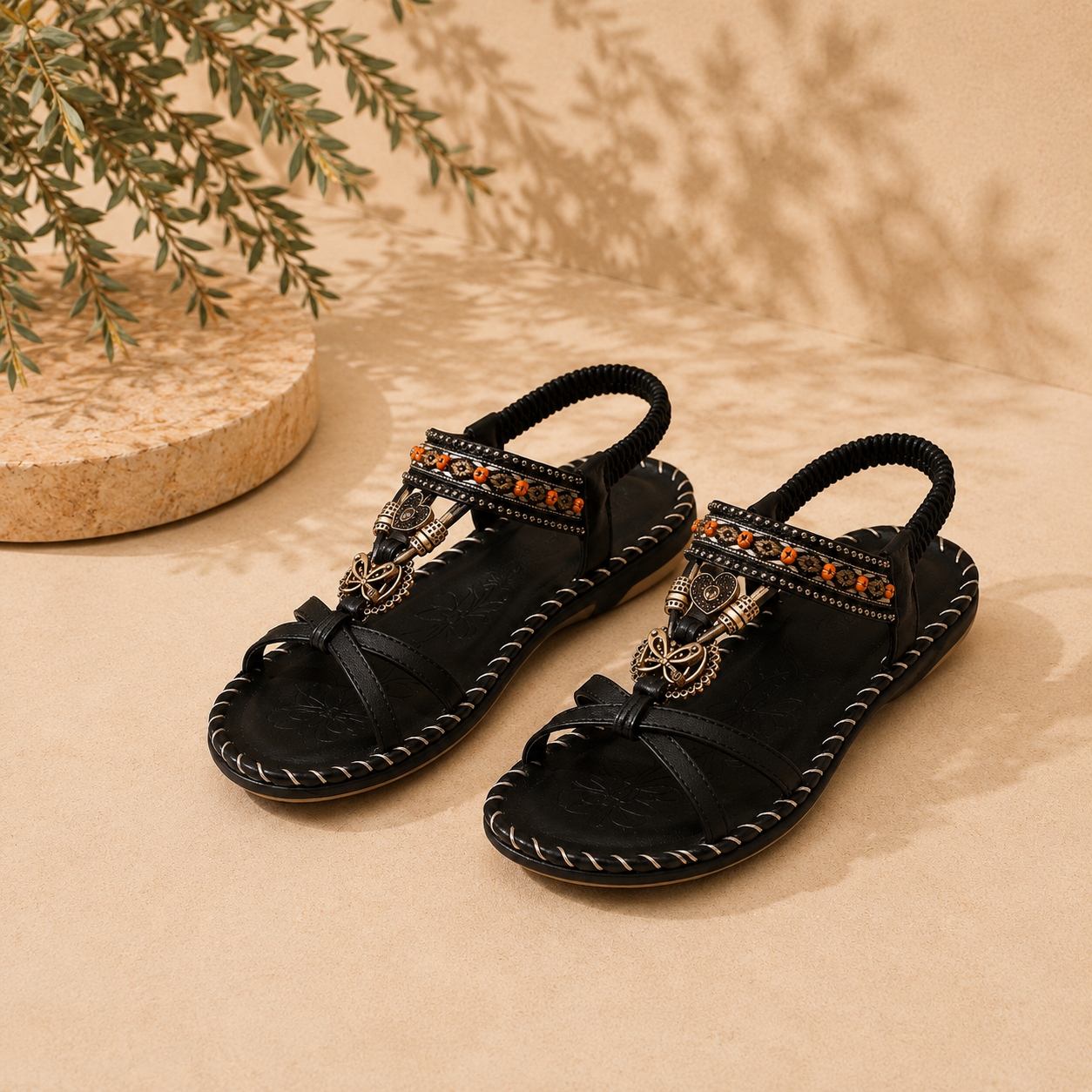 SANDALIAS NOIR IBIZA
